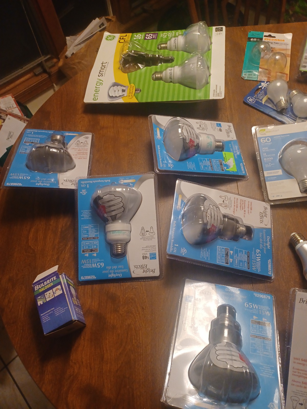 New or like new bulb lot