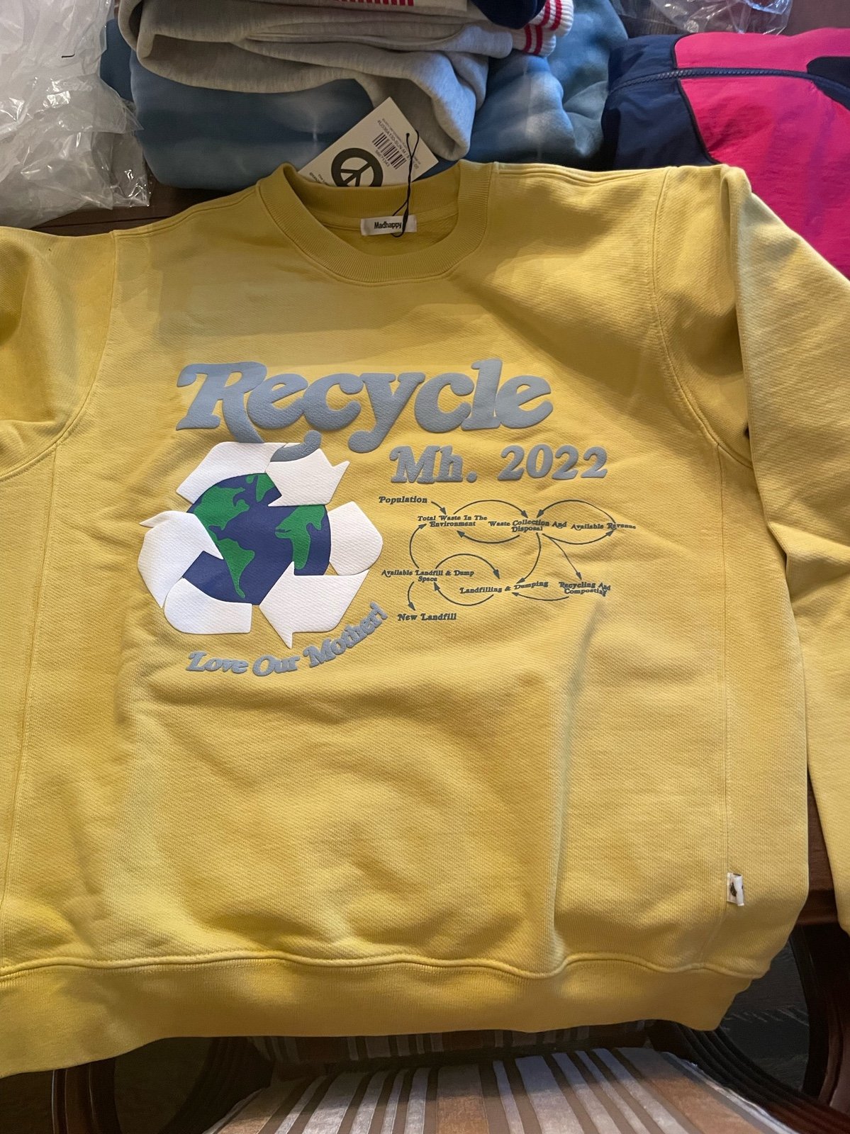 Madhappy recycle crewneck