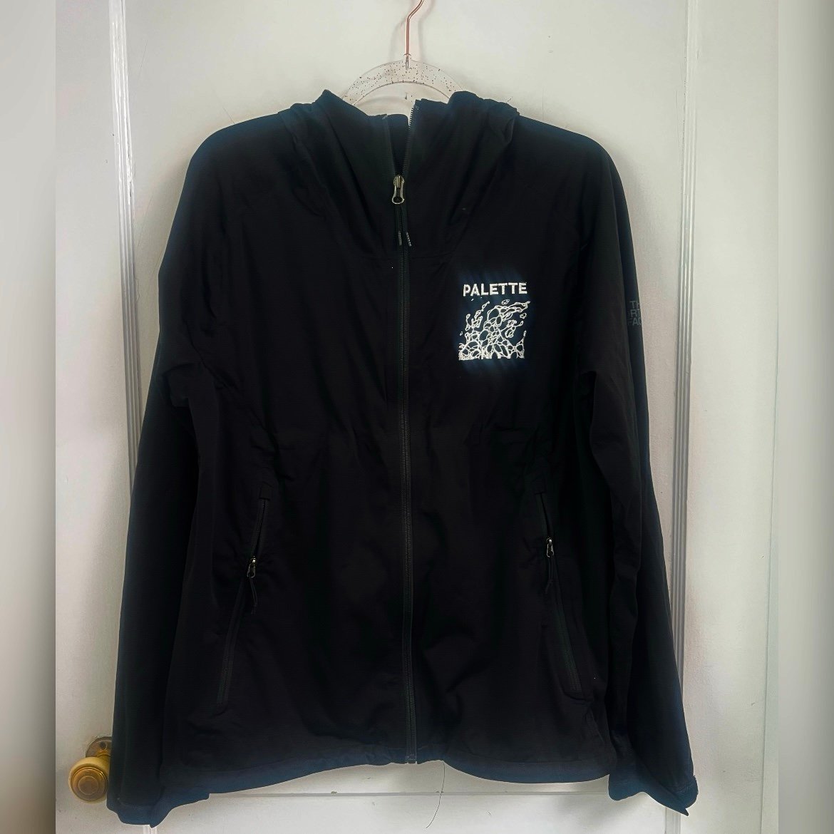 THE NORTH FACE Nylon Jacket Black Plain Size M 232