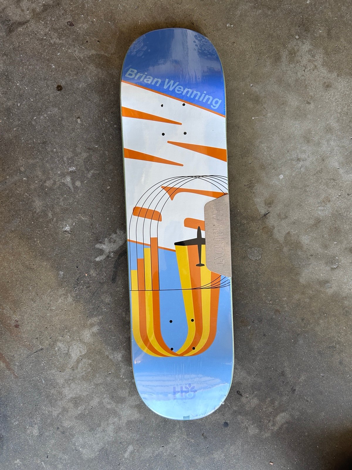 Habitat Brian Wenning Coexist Reissue Skateboard Deck