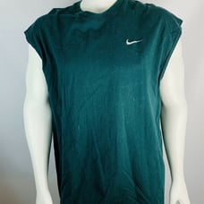 VTG Nike White Tag Tank Top Swoosh Stitc