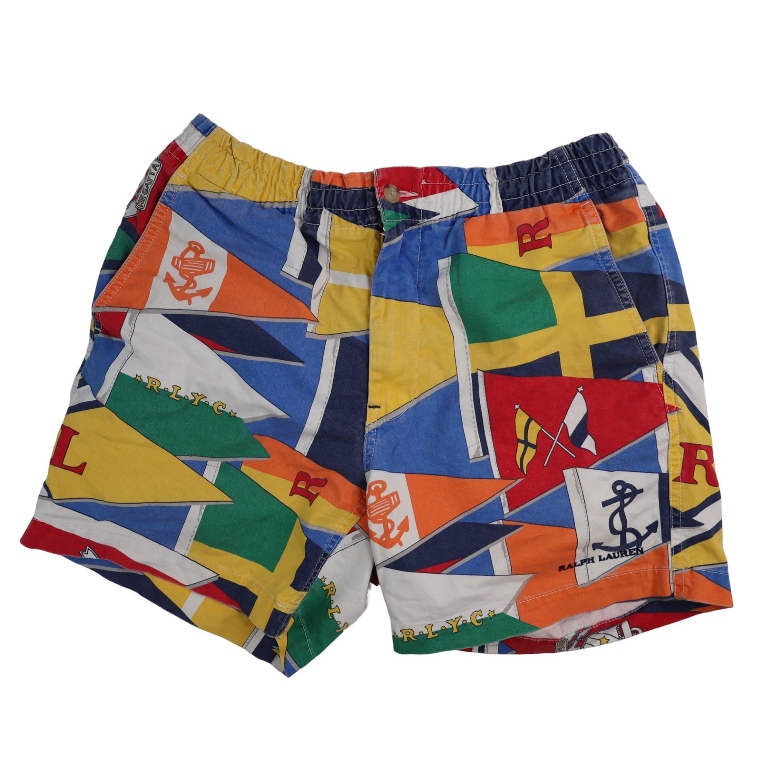 Polo Ralph Lauren Yacht Club Sailing Flags Shorts