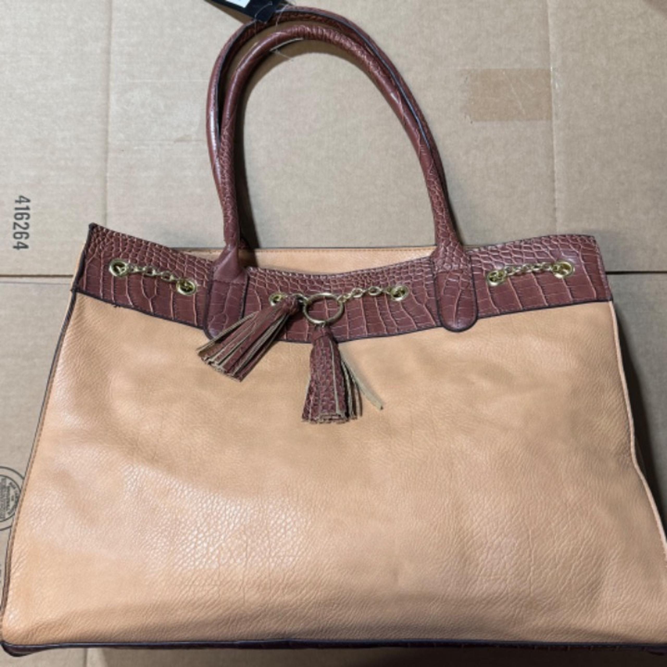 Women's Bueno Brown Faux Leather Hand Bag