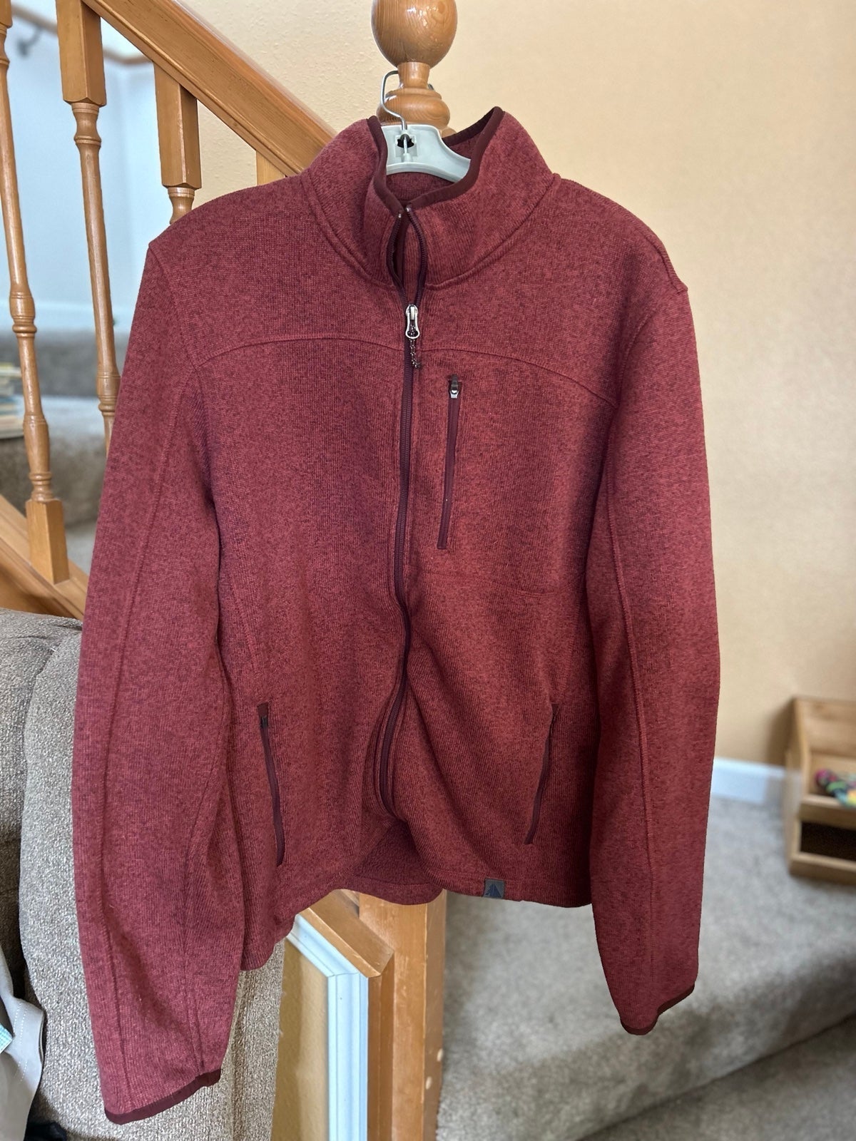 Eddie Bauer] 60~80's Sweater Vest. Made in USA. Vest