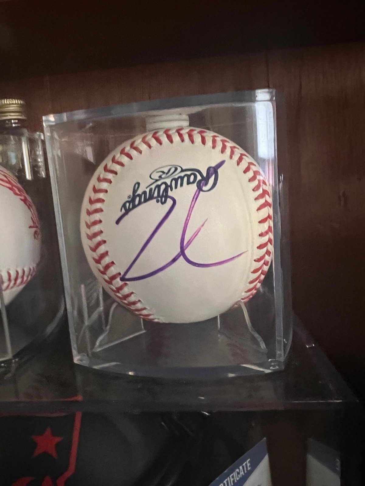 Jeter Downs signed Ball
