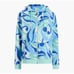 Hill House Womens The Allie Zip Up Hoodie in Ocean Kaleidoscope Size S Oversized