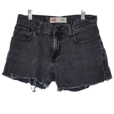Levi 511 Slim 16 Reg Black Cut off Short