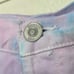 Hudson Lori High Rise Shorts Blue and Purple Tie Dye Denim Cutoffs Size 30 New