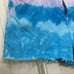 Hudson Lori High Rise Shorts Blue and Purple Tie Dye Denim Cutoffs Size 30 New