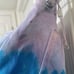 Hudson Lori High Rise Shorts Blue and Purple Tie Dye Denim Cutoffs Size 30 New