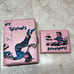 Vintage 1950s MY TREASURES Vinyl Trinket Jewelry Case Box w photo album