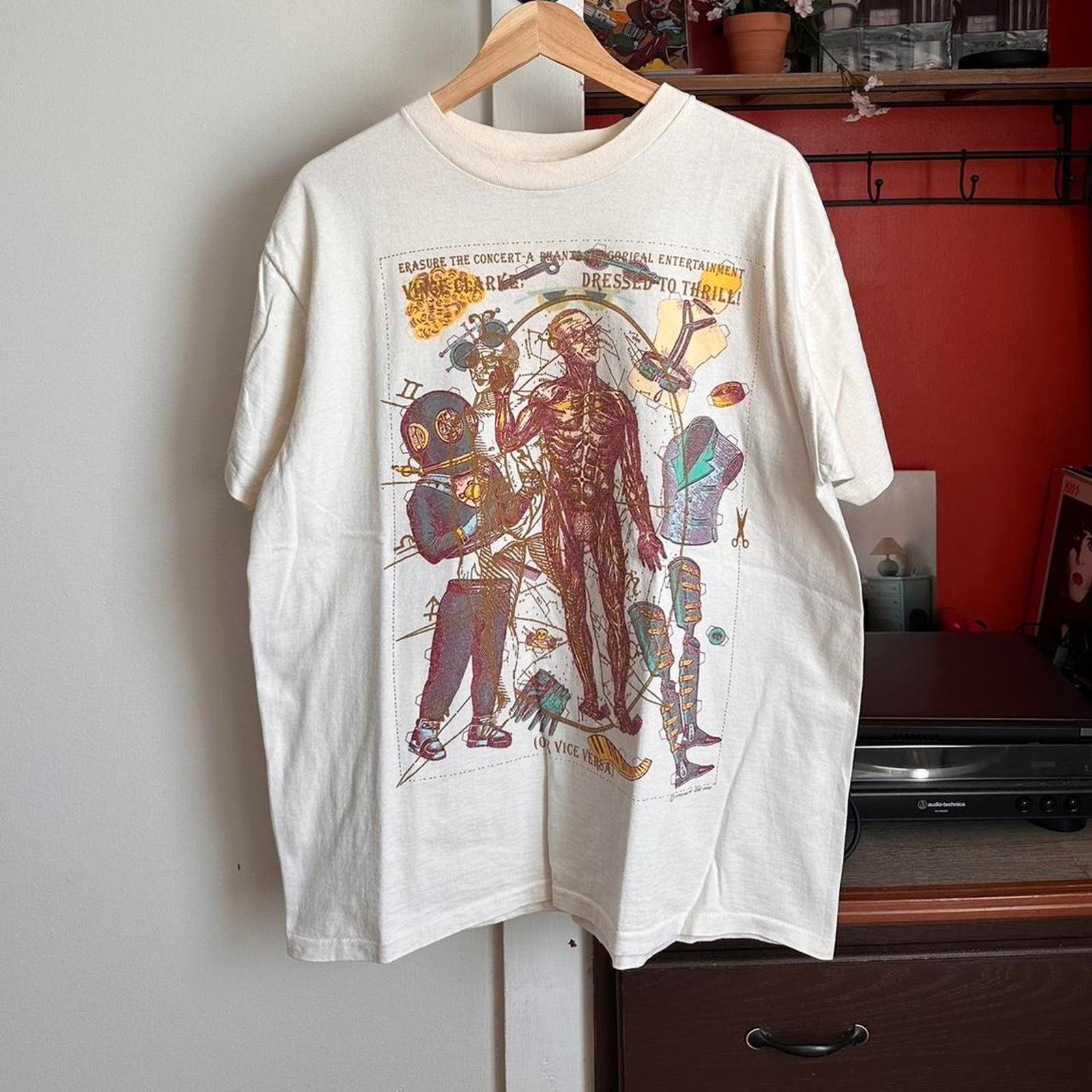Vintage 1992 Erasure Phantasmagorical Shirt