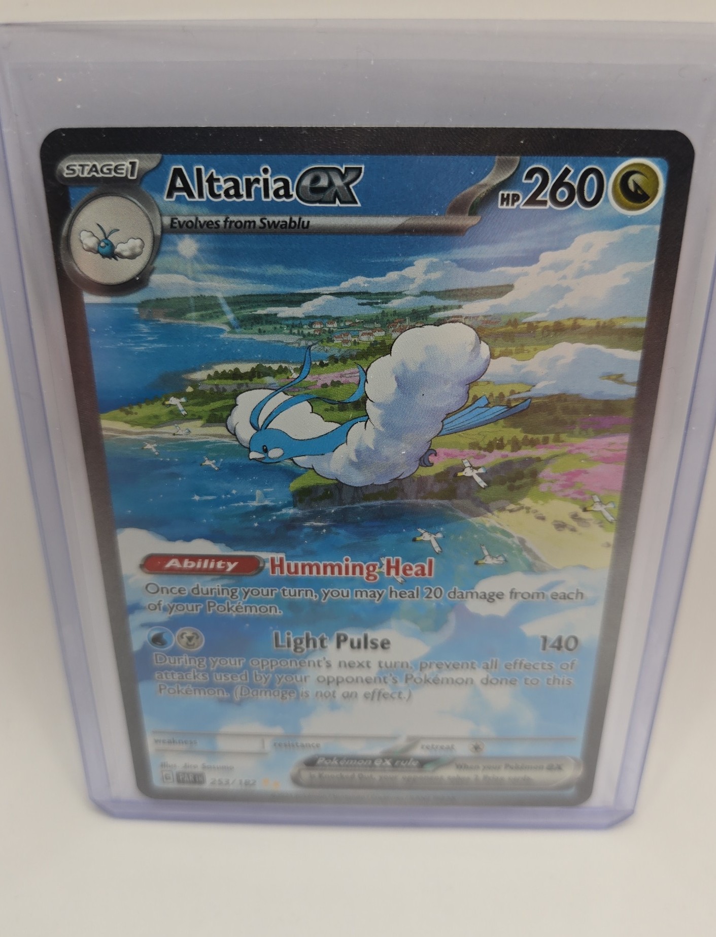 Pokemon Altaria ex 253/182 from Paradox Rift