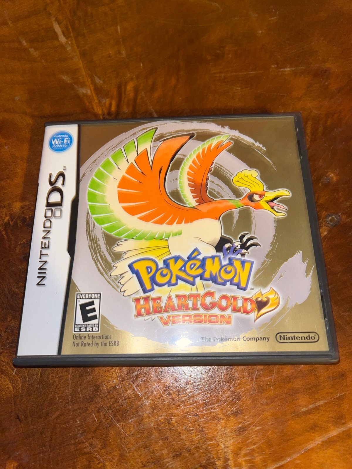 Pokemon HeartGold Version for Nintendo DS Case and Manual ONLY