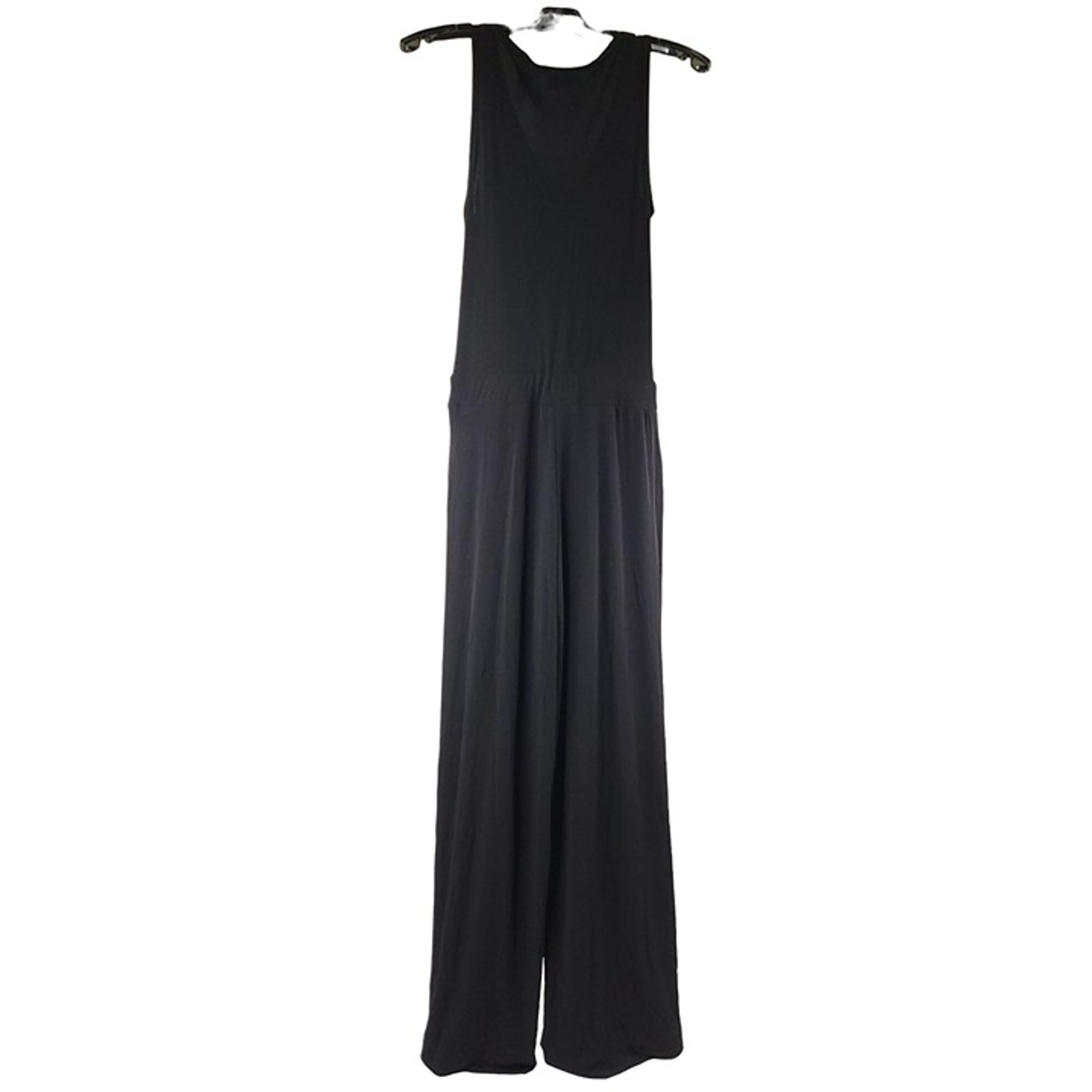 New York & Company Women Black Jumpsuit NWT Size XS Wide Leg Sleeveless Stretchy