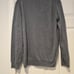 NWT Jos A Bank Traveler Mens sz L Black 100% Merino Wool V-Neck Pullover Sweater