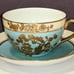 Early 1900s Noritake China Tea Cup (w/ Gold Accents) & Saucer