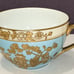 Early 1900s Noritake China Tea Cup (w/ Gold Accents) & Saucer