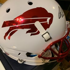 Buffalo Bills signed Ed Oliver helmet