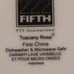 222 Fifth Tuscany Rose fine china