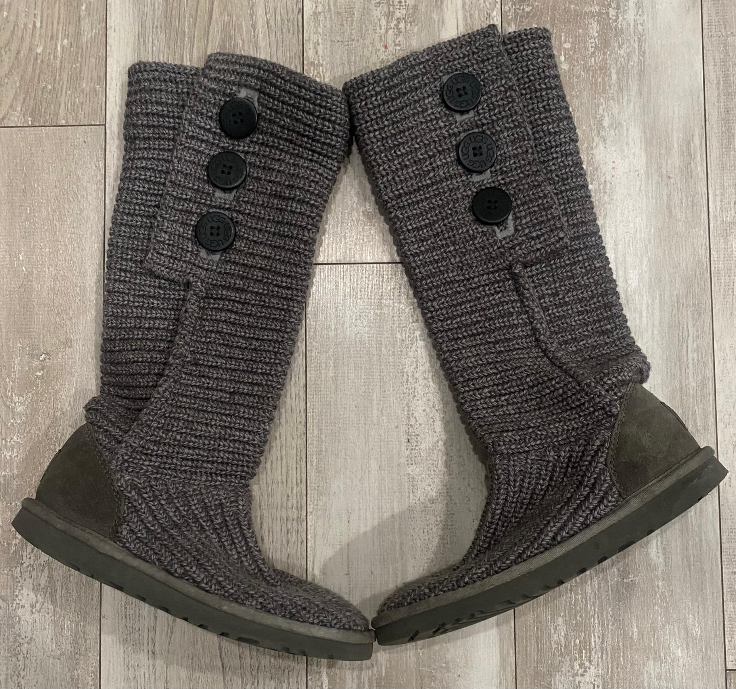 UGG Cable knit boots