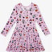 Posh Peanut Hello Kitty Monsters HK Halloween Twirl Dress 2T