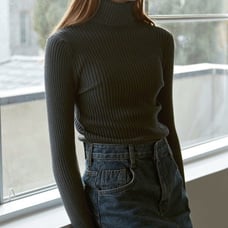 WConcept charcoal turtleneck - NWT
