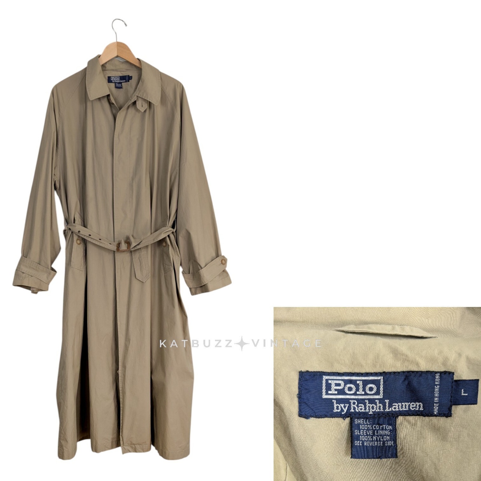 Polo Ralph Lauren Kids Tan Trench Coat Jacket Size 4/4T | eBay
