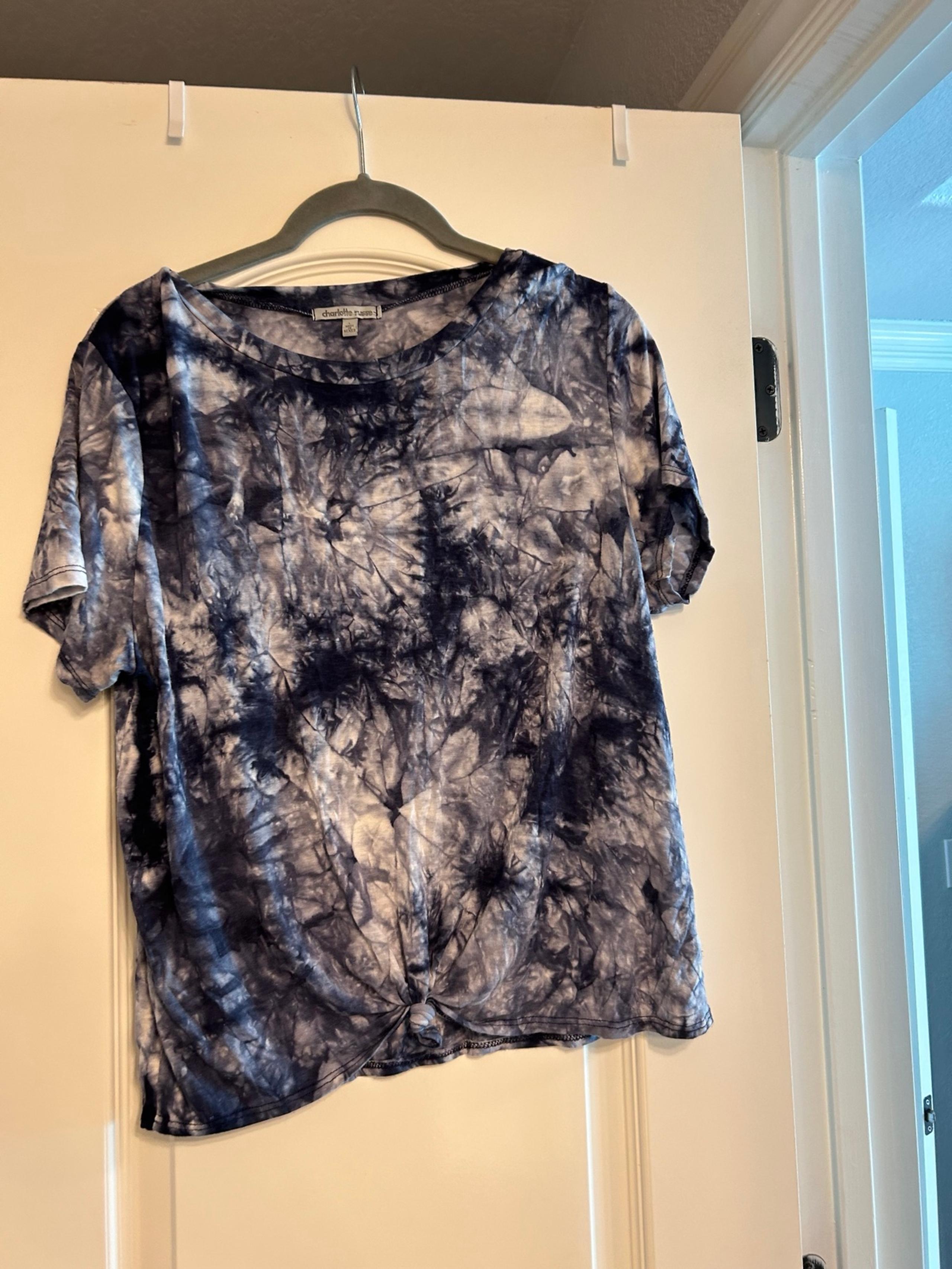 Charlotte Russe Large Tiedye T-Shirt