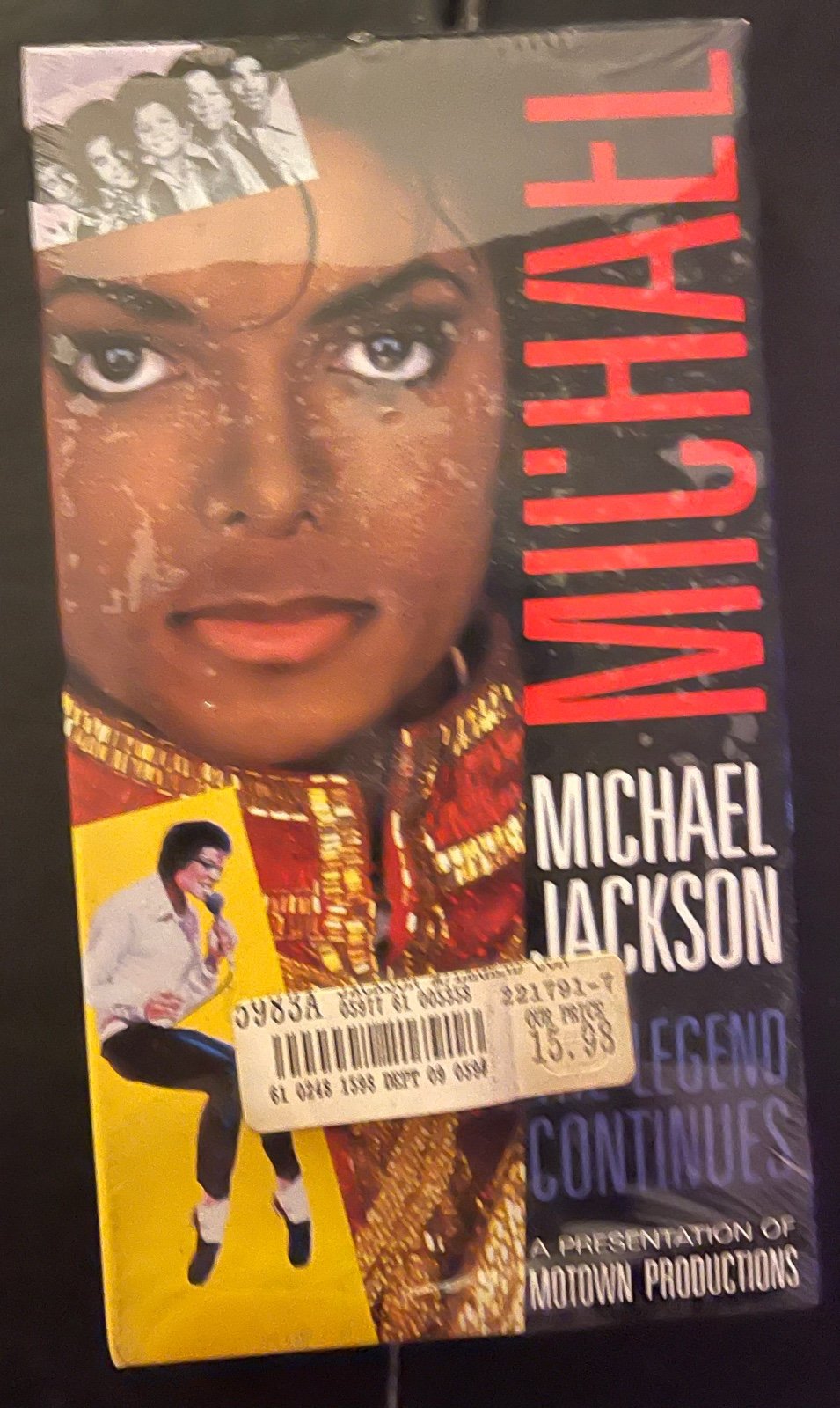 Michael Jackson - The Legend Continues (VHS, 1989)