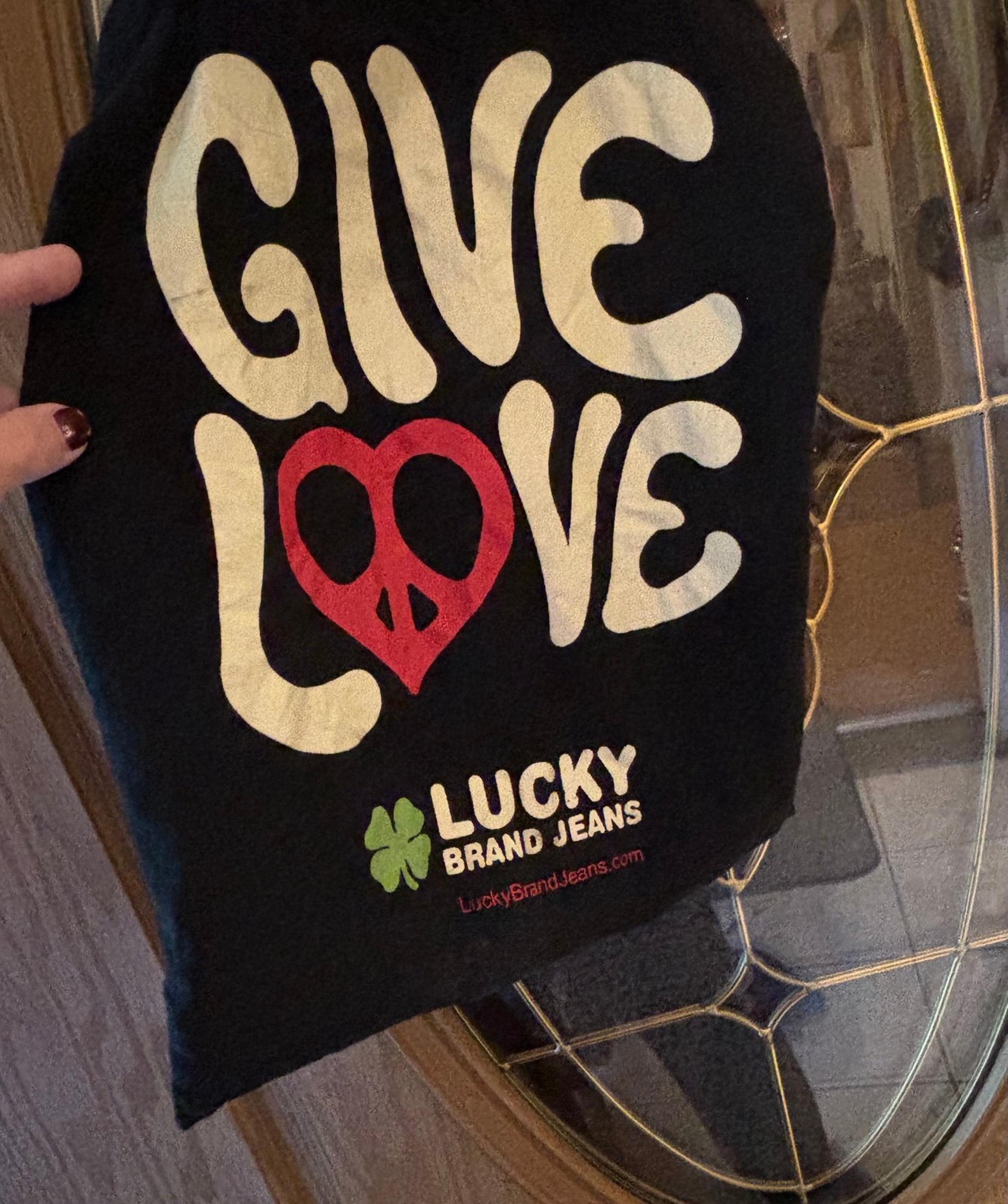 Lucky Brand jeans cloth Bag vintage