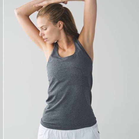 Lululemon Swiftly Tech Racerback Heathered Grey Size 6