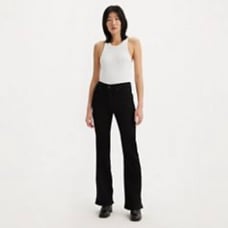 Levi’s high rise flare jeans black NWT