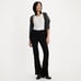 Levi’s high rise flare jeans black NWT