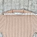 Petal + Pup Blush Cropped Long Sleeve Soft Knit Sweater Round Neck Size M/L
