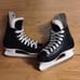 American Cougar Ice Hockey Skates Black Boys Size 1