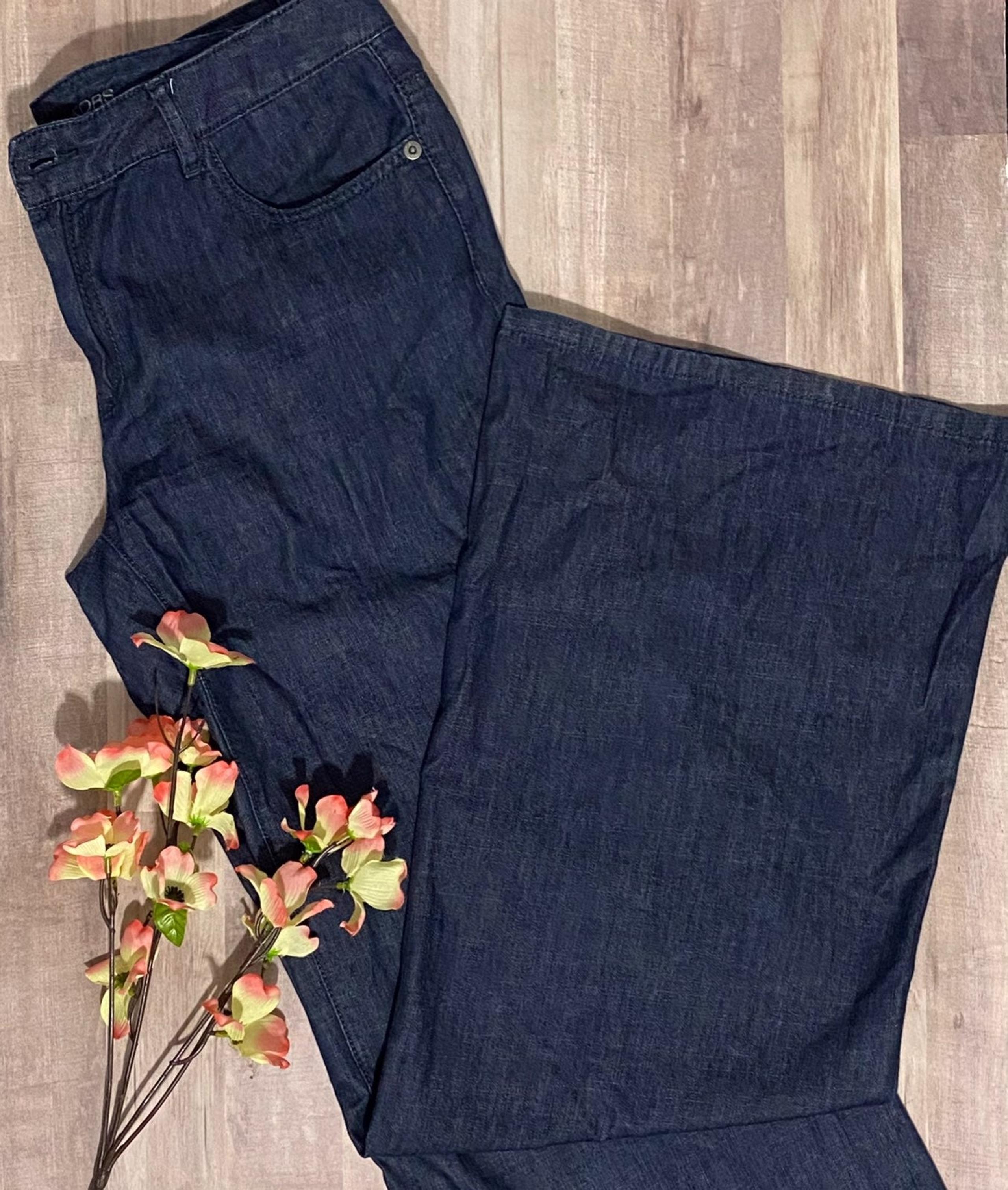 Michael Kors wide leg jeans