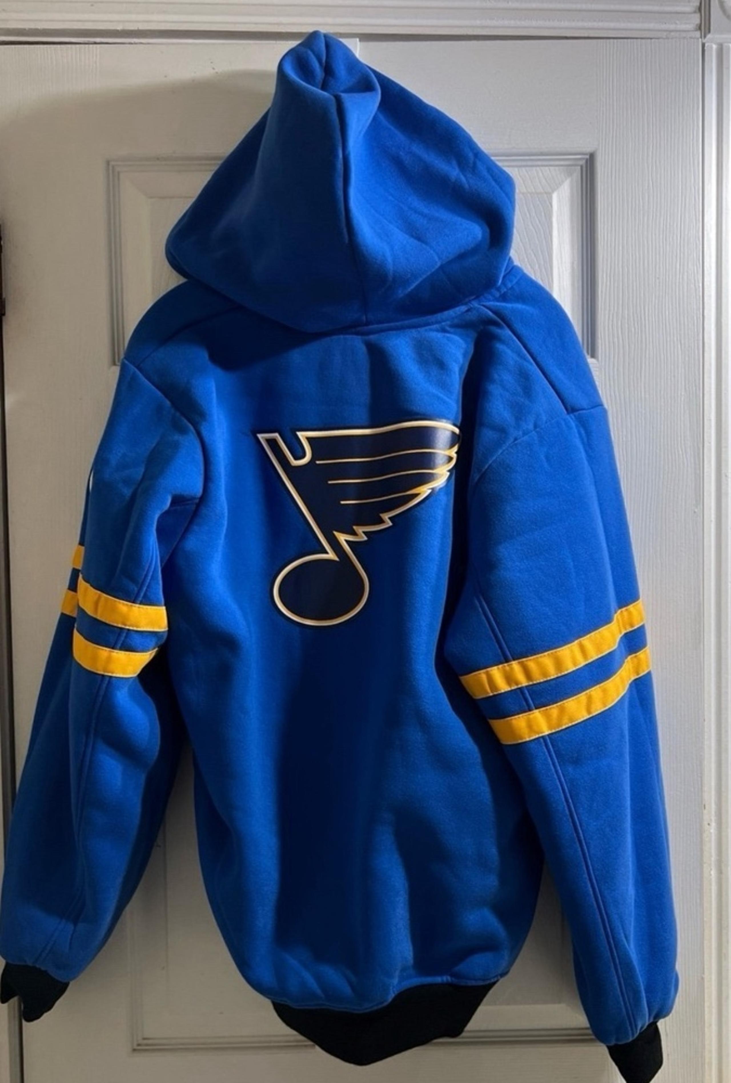St. Louis Blues Men’s 3XL NHL G3 reversible hoodie jacket NEW WITH TAGS NEW