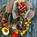 Fall wreath, Thankgiving wreath