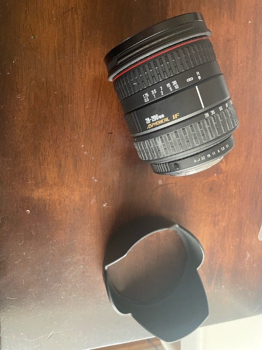 SIGMA 28-200MM F/3.5-5.6 ASPHERICAL IF