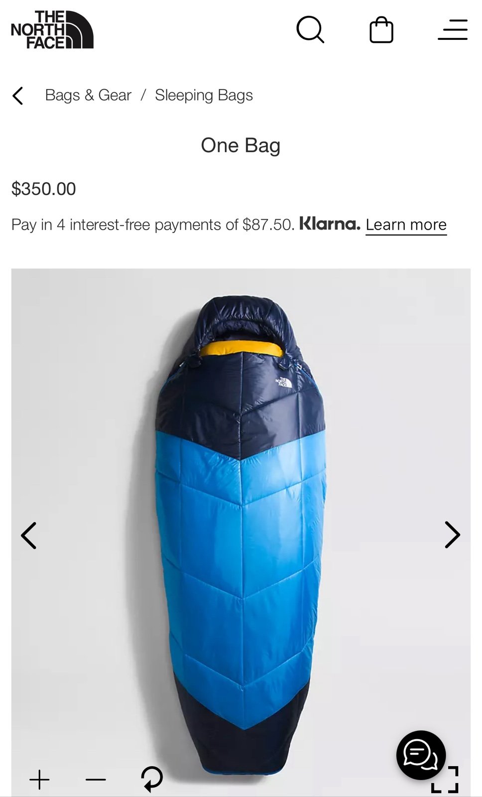 NEW North face one bag