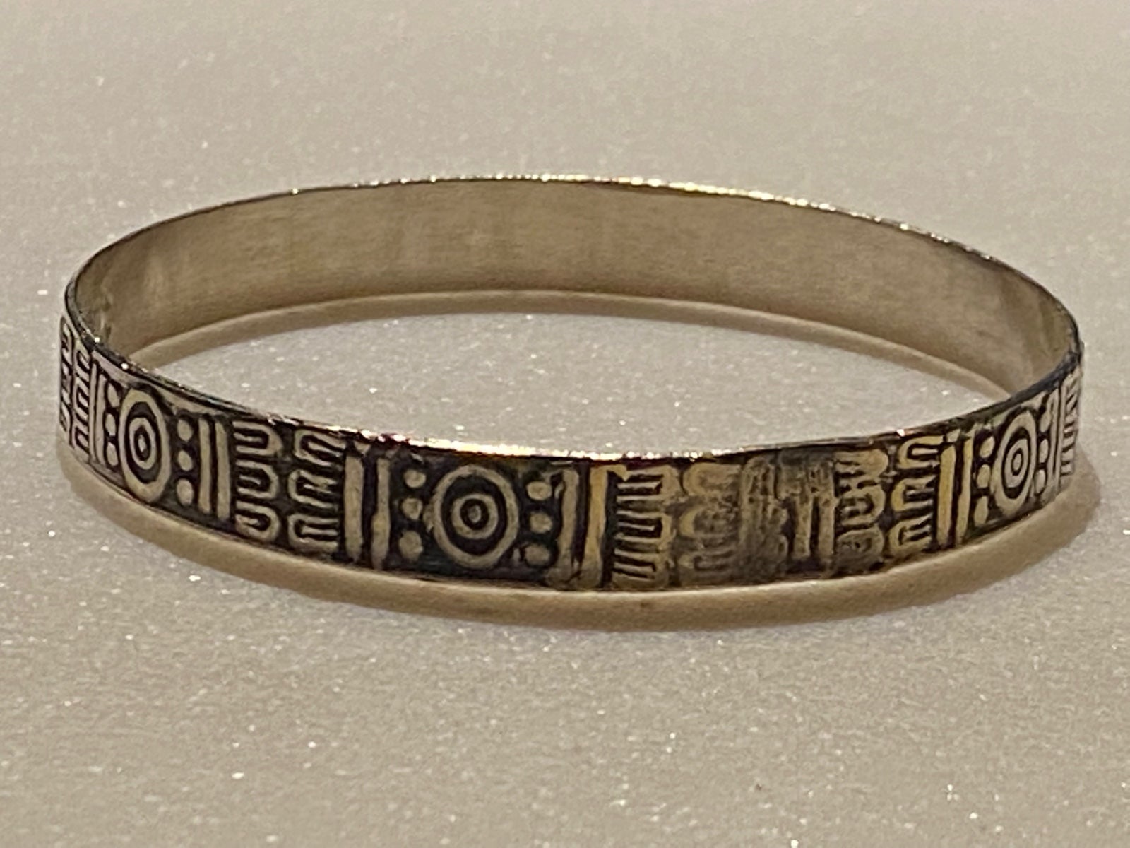 Storyteller Sterling Bangle