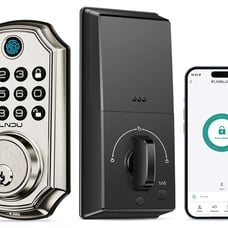 Keyless Entry Door Lock with Keypad, 50 Entry Codes Electronic Keypad
