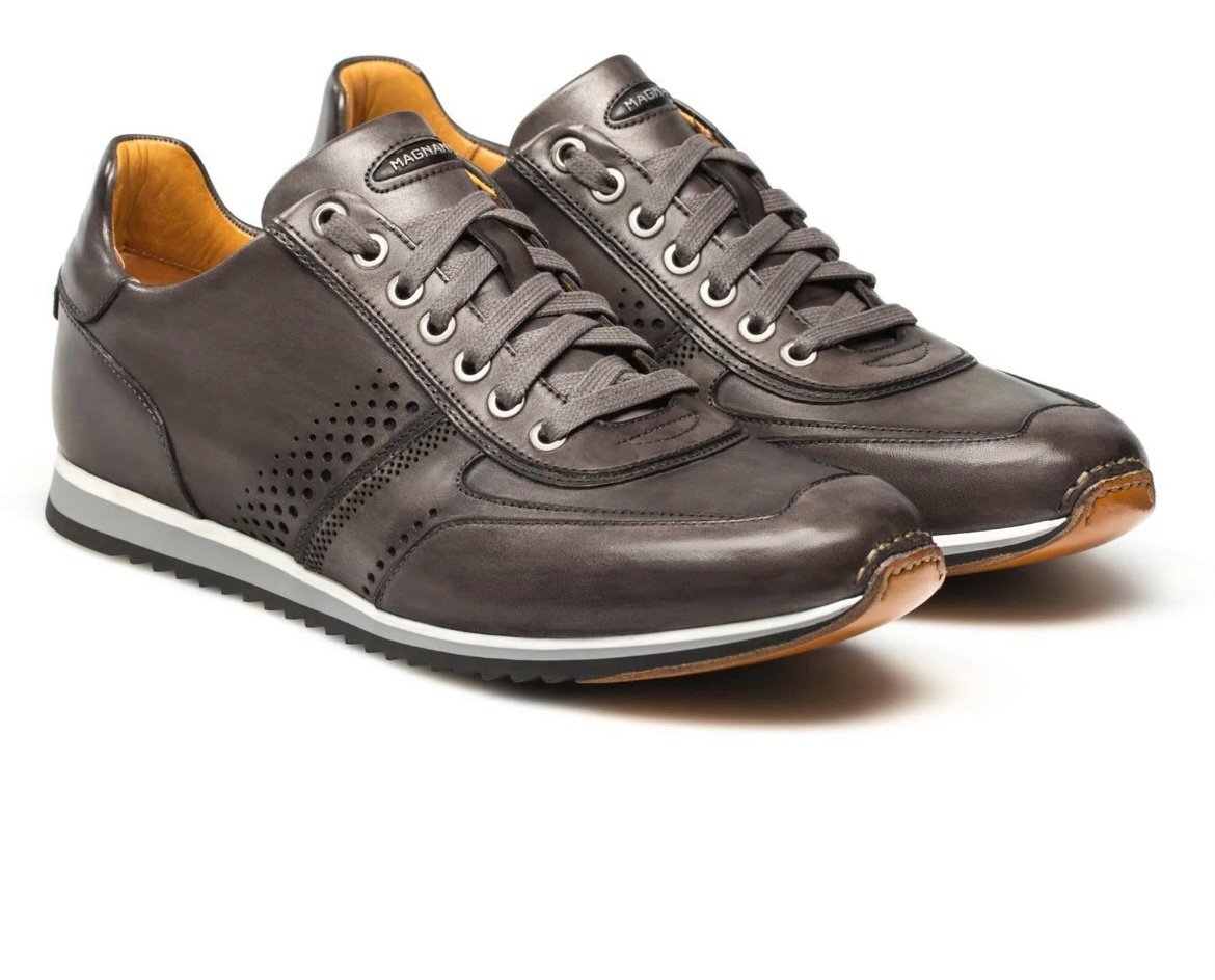 Magnanni Cristian Grey Fashion Sneakers 15745 Men's US 11 Lace Up Shoe