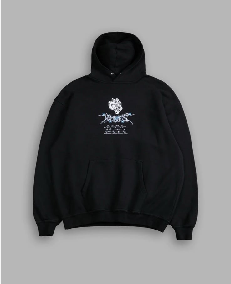 DarcSport Iron Moth "PIERCE" Black Men's Hoodie OOS