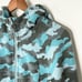 Lululemon Athletica Scuba Full Zip Hoodie in Tidewater Teal Camo - Women’s US 12