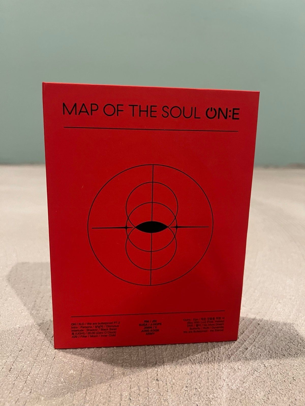 BTS Map of the Soul ON:E Concert DVD