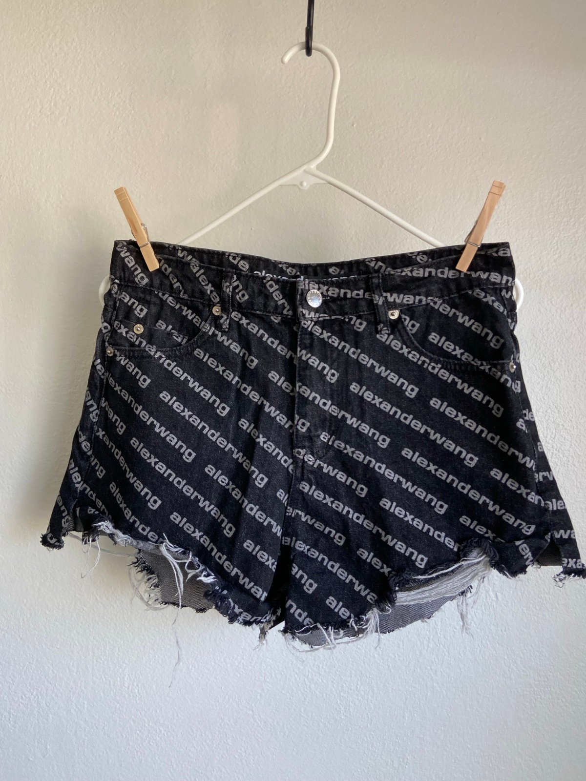Alexander Wang BITE High Rise Shorts - 28