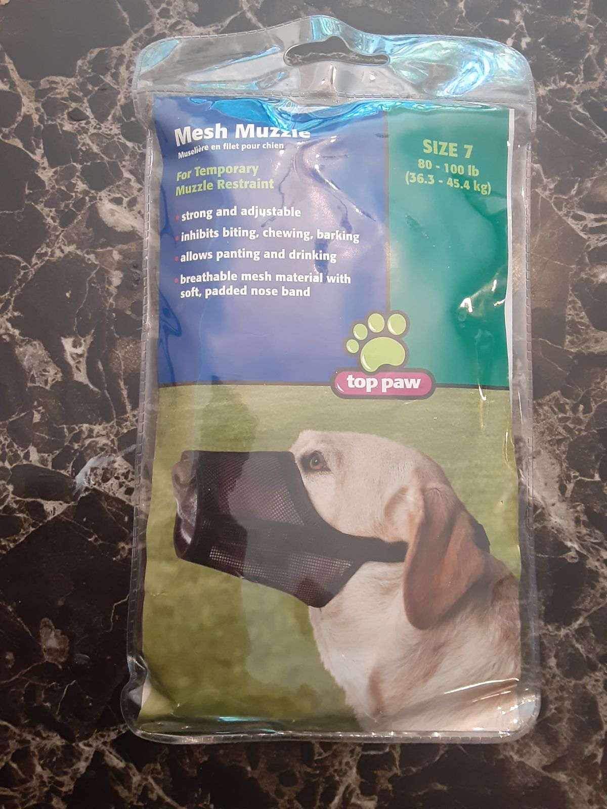 top paw muzzle