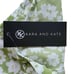 Y2K Green White Floral Halter Tie Bandana V Neck Tank Top Size Large